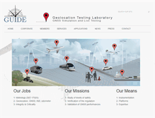 Tablet Screenshot of guide-gnss.net